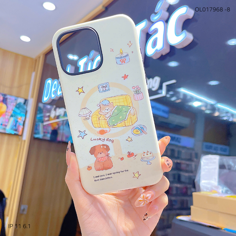 Ốp IP 11 6.1 2 lớp in hình