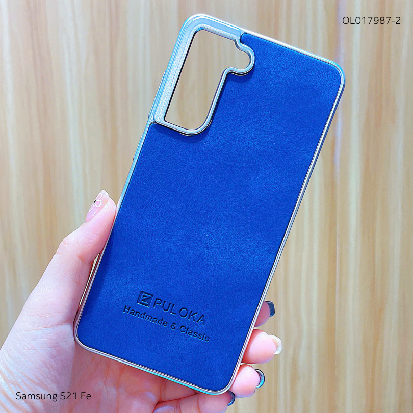 Ốp SS S21 Fe vân giả da Puloka viền xi dẻo