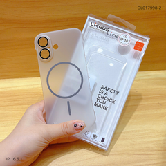 Ốp IP 16 6.1 Likgus nhám magsafe hở viền