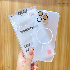 Ốp IP 14 Pro Likgus nhám magsafe hở viền