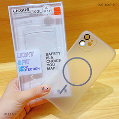 Ốp IP 11 6.1 Likgus nhám magsafe hở viền