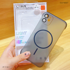 Ốp IP 11 6.1 Likgus nhám magsafe hở viền