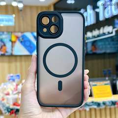 ** Ốp IP 13 6.1 Likgus nhám magsafe bảo vệ cam viền màu