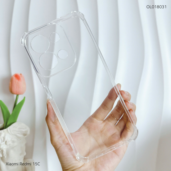 ** Ốp Xiaomi Redmi 15C chống sốc phát sáng