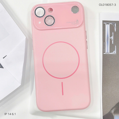 Ốp IP 14 6.1 Likgus nhám magsafe phối camera mùi hương