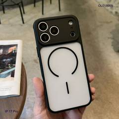 Ốp IP 17 Pro Likgus lưng nhám magsafe viền tản nhiệt
