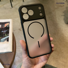 Ốp IP 17 Pro Likgus lưng nhám magsafe viền tản nhiệt