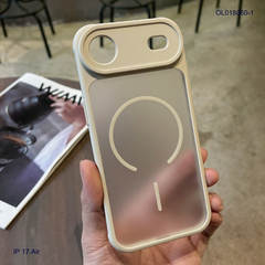 Ốp IP 17 Air Likgus lưng nhám magsafe viền tản nhiệt