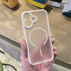 Ốp IP 17 Likgus lưng nhám magsafe viền tản nhiệt