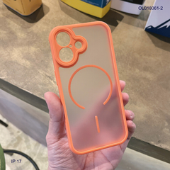 Ốp IP 17 Likgus lưng nhám magsafe viền tản nhiệt