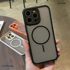 Ốp IP 14 Pro Max Likgus lưng nhám magsafe viền tản nhiệt