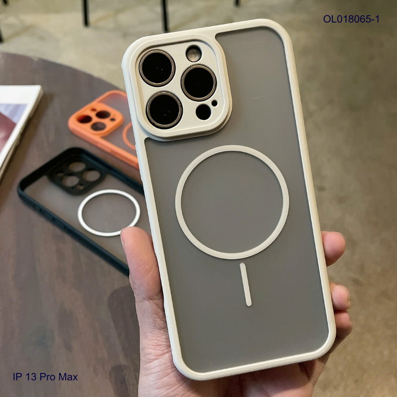 Ốp IP 13 Pro Max Likgus lưng nhám magsafe viền tản nhiệt