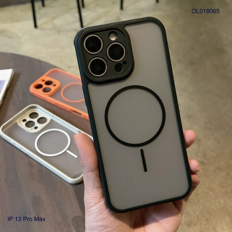 Ốp IP 13 Pro Max Likgus lưng nhám magsafe viền tản nhiệt