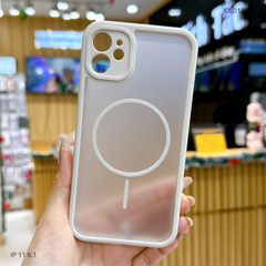 Ốp IP 11 6.1 Likgus lưng nhám magsafe viền tản nhiệt