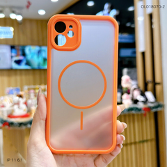 Ốp IP 11 6.1 Likgus lưng nhám magsafe viền tản nhiệt