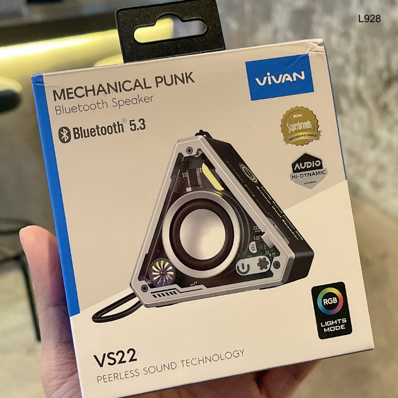 ** Loa Bluetooth Vivan VS22 Led RGB