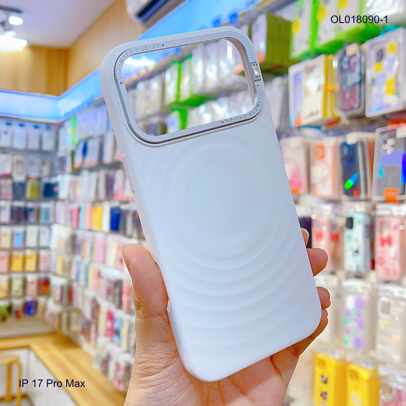 ** Ốp IP 17 Pro Max Dfans Silicon chống bẩn magsafe