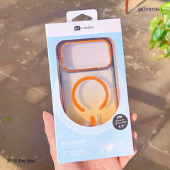 ** Ốp IP 17 Pro Max Hoda Multicolor magsafe loang màu