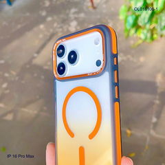 ** Ốp IP 17 Pro Max Hoda Multicolor magsafe loang màu