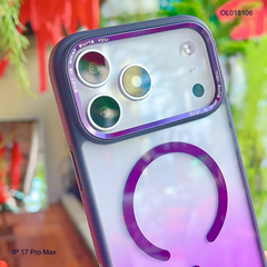 ** Ốp IP 17 Pro Max Hoda Multicolor magsafe loang màu