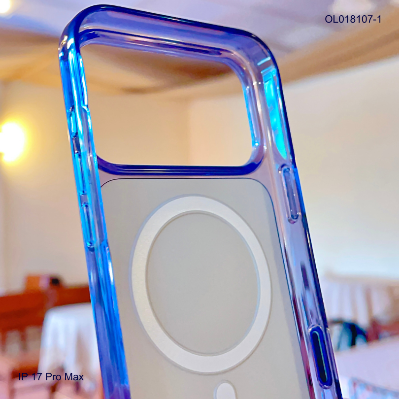 ** Ốp IP 17 Pro Max Likgus Moco magsafe lưng màu viền trong cứng