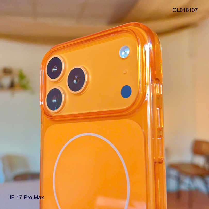 ** Ốp IP 17 Pro Max Likgus Moco magsafe lưng màu viền trong cứng
