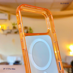 ** Ốp IP 17 Pro Max Likgus Moco magsafe lưng màu viền trong cứng