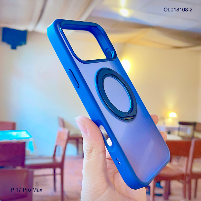 ** Ốp IP 17 Pro Max Likgus Stand lưng nhám magsafe xoay 360
