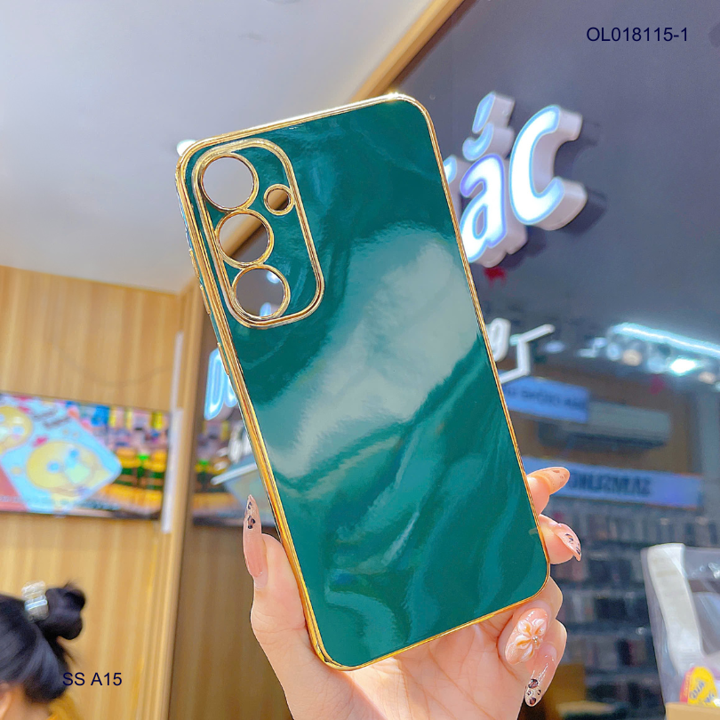 Ốp SS A15 full màu bóng viền xi