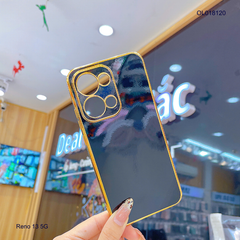 Ốp Reno 13 5G full màu bóng viền xi
