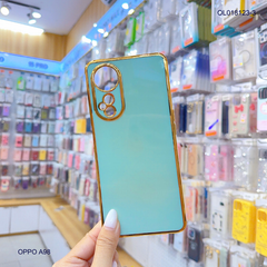 Ốp Oppo A98 full màu bóng viền xi