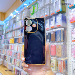 Ốp Oppo A3x full màu bóng viền xi