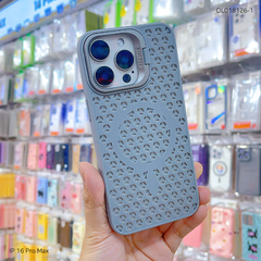 ** Ốp IP 16 Pro Max dẻo magsafe tản nhiệt camera giá đỡ