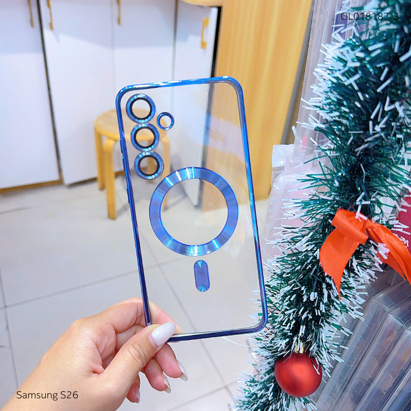 Ốp SS S26 dẻo trong viền xi camera khoét táo