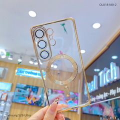 Ốp SS S26 Ultra dẻo trong viền xi camera khoét táo