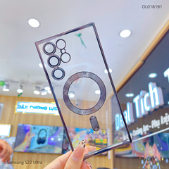 Ốp SS S22 Ultra dẻo trong viền xi camera khoét táo