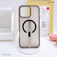 ** Ốp IP 13 Pro Max Likgus lưng nhám Magsafe viền camera Focus