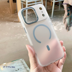 ** Ốp IP 17 Pro Max Likgus lưng nhám Magsafe viền camera Focus