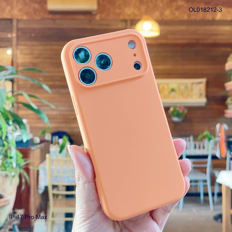 ** Ốp IP 17 Pro Max silicon chống bẩn không logo