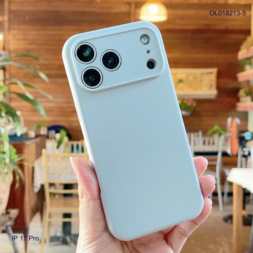 ** Ốp IP 17 Pro silicon chống bẩn không logo