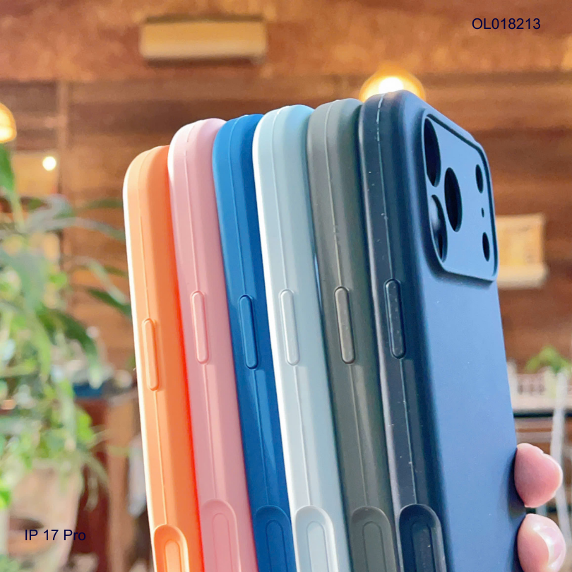 ** Ốp IP 17 Pro silicon chống bẩn không logo