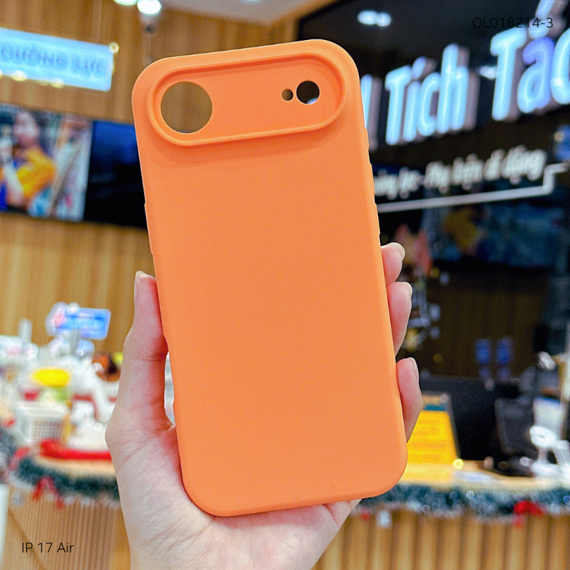 ** Ốp IP 17 Air silicon chống bẩn không logo