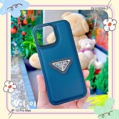 ** ỐP IP 13 Pro Max vân da phồng Prada
