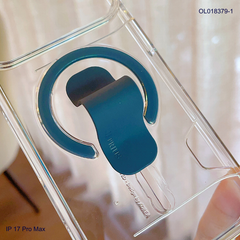 ** Ốp IP 17 Pro Max Le Prius lưng trong cứng magsafe giá đỡ kéo