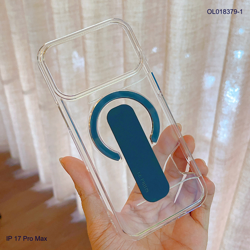 ** Ốp IP 17 Pro Max Le Prius lưng trong cứng magsafe giá đỡ kéo