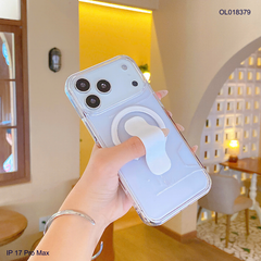 ** Ốp IP 17 Pro Max Le Prius lưng trong cứng magsafe giá đỡ kéo