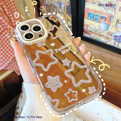 Ốp IP 12 Pro Max/13 Pro Max tráng gương bảo vệ cam