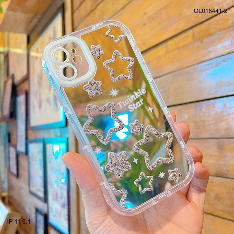 Ốp IP 11 6.1 tráng gương bảo vệ cam