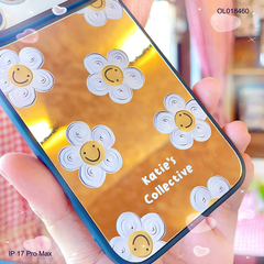 Ốp IP 17 Pro Max tráng gương viền camera in hình
