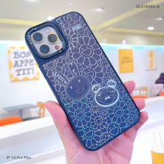 Ốp IP 14 Pro Max tráng gương viền camera in hình